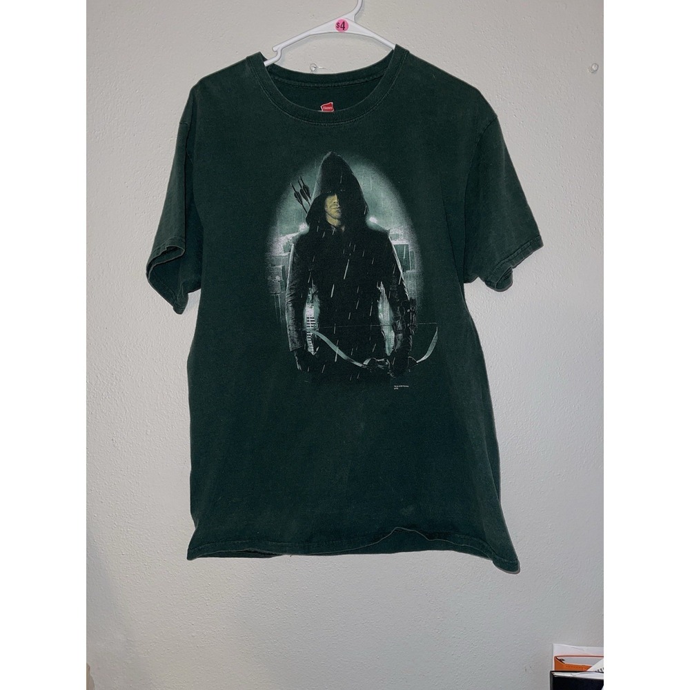 DC Comics Green Arrow Graphitti Designs Superhero Graphic T Shirt